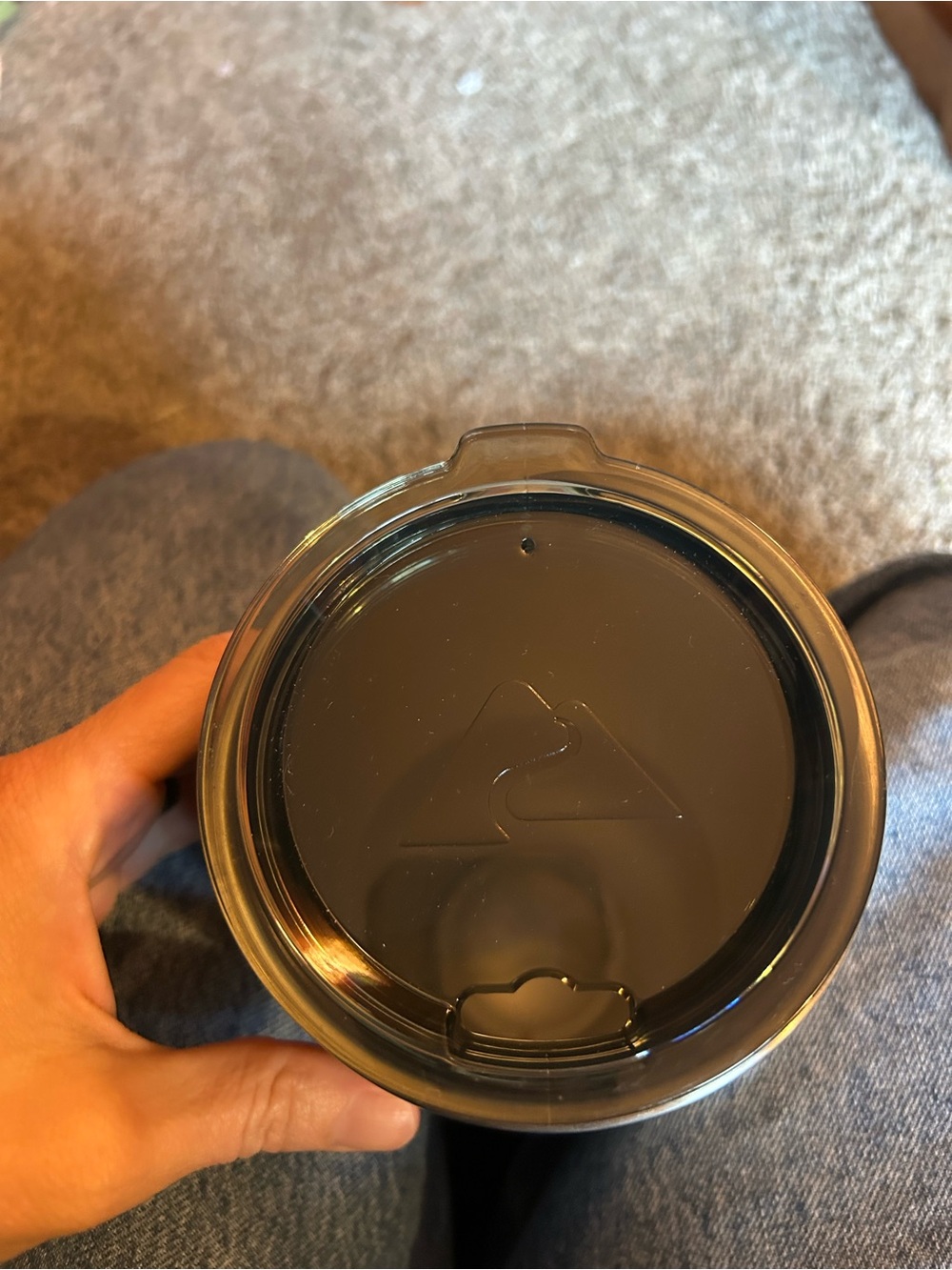 Ozark Trail Black Stainless Steel Travel Tumbler with Logo - Picture 2 of 4
